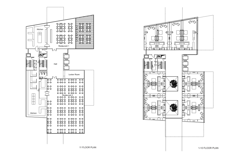 Extension Hotel Amari, Doha, Qatar, 2013 Dragan Architecture Paris